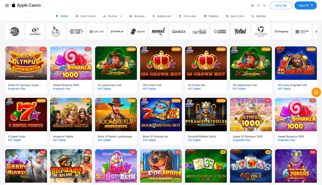 Apple Casino - Apple Casino Giriş